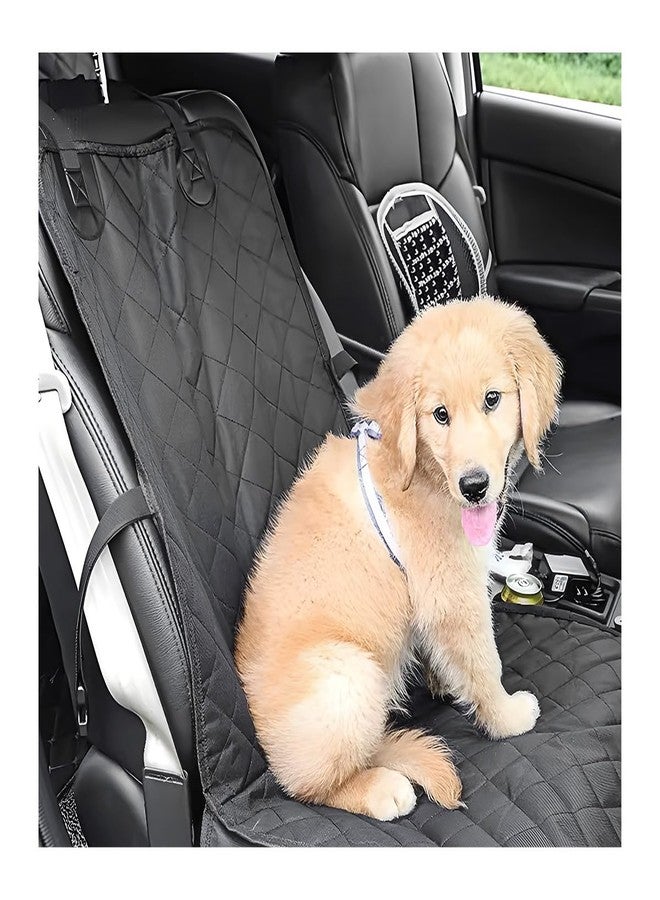 Ohleats Car Front Seat Cover for Dogs, Scratch-Proof Car Seat Cover for Pets, Non-Slip No-Skirt Seat Cover for Most Vehicles, Universal Car Accessories - Image 1