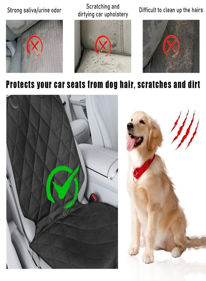 Ohleats Car Front Seat Cover for Dogs, Scratch-Proof Car Seat Cover for Pets, Non-Slip No-Skirt Seat Cover for Most Vehicles, Universal Car Accessories - Image 3