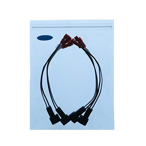 HSTECH 72-5600 2 Pairs (4 Pack) Wire Cable Wiring Harness for Ford Lincoln Mercury Mazda Speakers Adapter Connector Adaptor Plug - Image 4