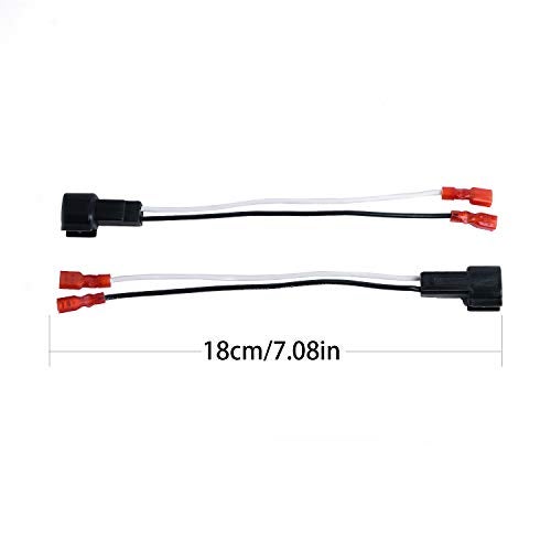 HSTECH 72-5600 2 Pairs (4 Pack) Wire Cable Wiring Harness for Ford Lincoln Mercury Mazda Speakers Adapter Connector Adaptor Plug - Image 2