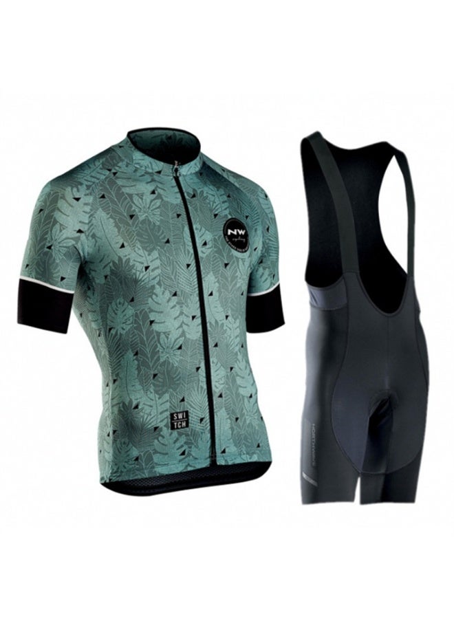 KUYING GR New Summer Outdoor Sunscreen Moisture Absorption Quick Drying Bicycle Women's Cycling Clothing Set  - Image 1
