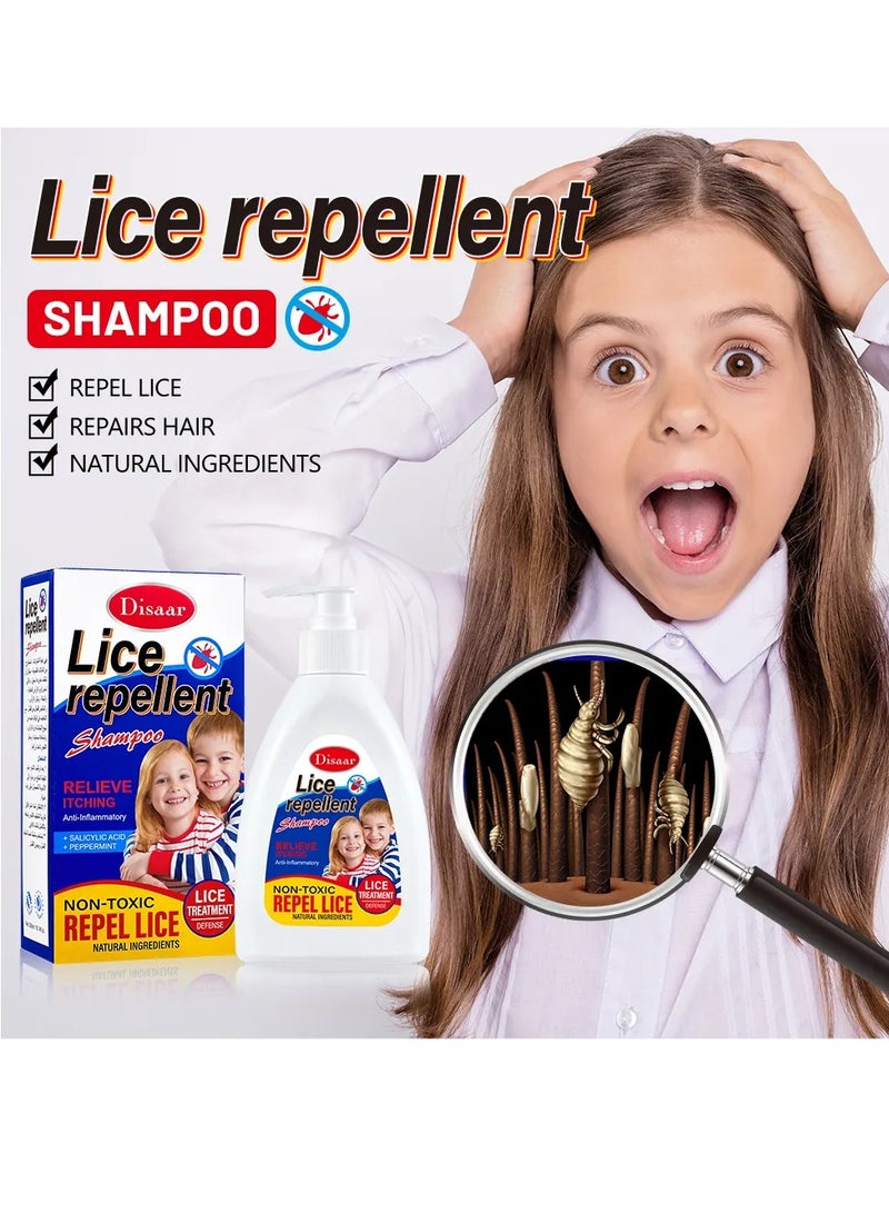 Disaar 2 piececs of Lice Repellent Shampoo 300ml - Image 2