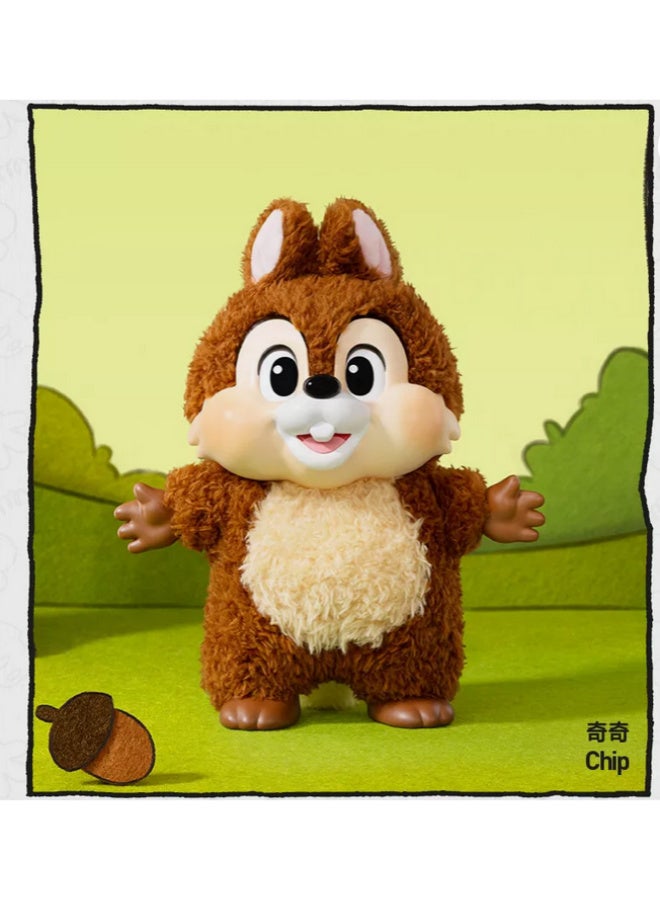 🔹 سلسلة مفاتيح قطيفة – دمية تشيب الكرتونية   سلسلة مفاتيح لطيفة بتصميم "تشيب" – السنجاب الظريف من ثنائي Chip & Dale، مصنوعة من قطيفة ناعمة وتفاصيل كرتونية محببة.  🌰 مثالية لتزيين المفاتيح أو الحقائب، وخيار رائع لمحبي الشخصيات الكوميدية الكلاسيكية من ديزني.   🎁 هدية مميزة لهواة جمع الإكسسوارات اللطيفة والشخصيات الكرتونية! - Image 1