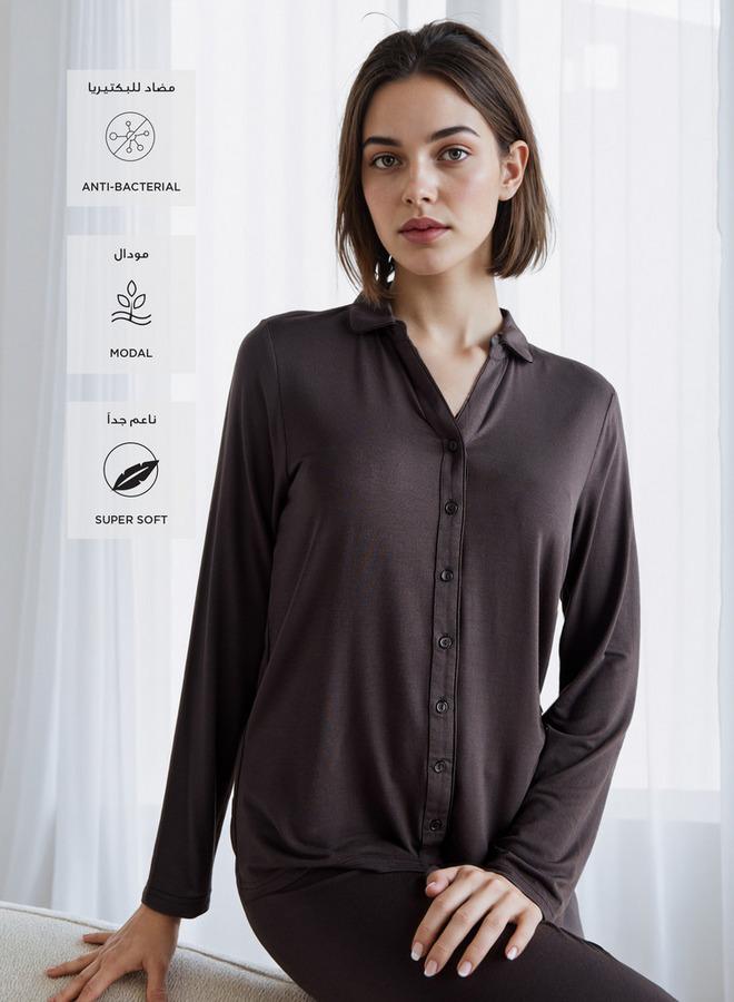 سبلاش فيڤ طقم بيجاما وقميص بأكمام طويلة - Image 2