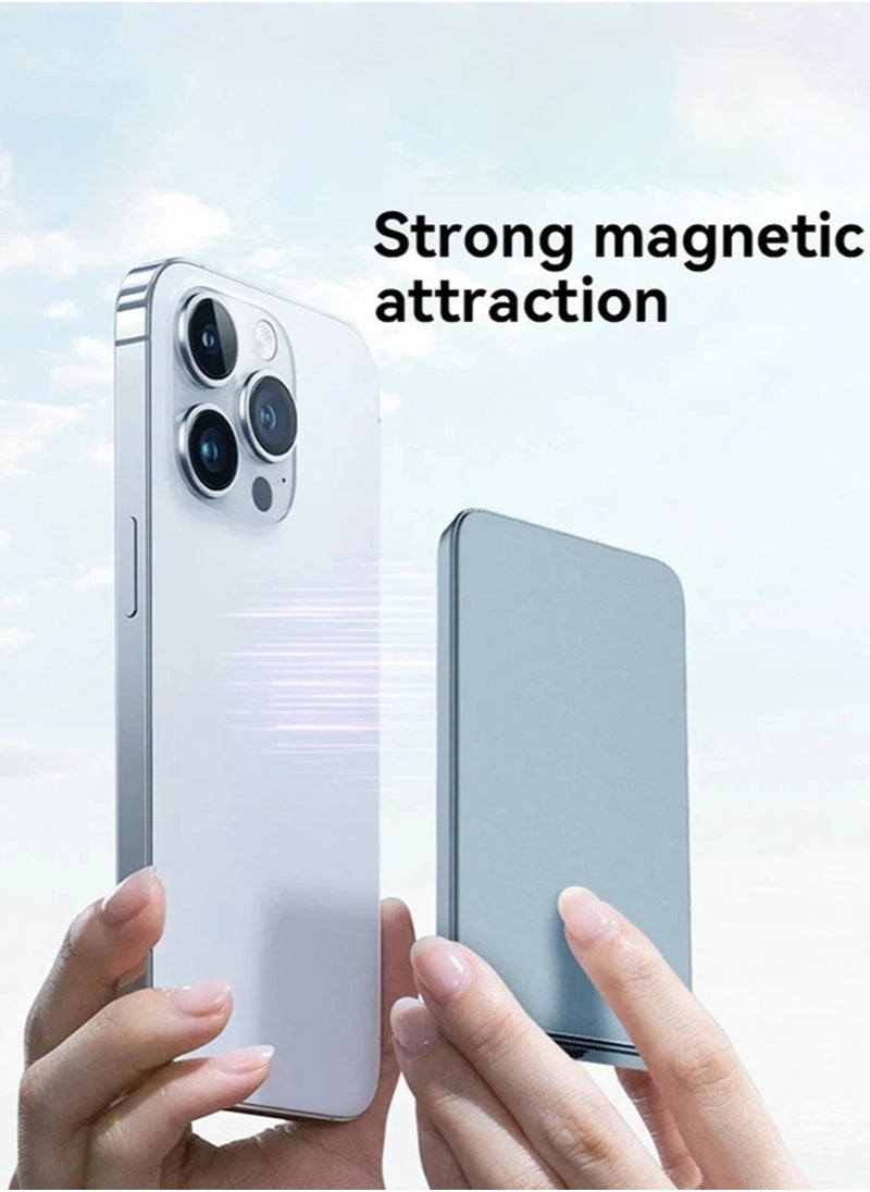 eBarakah - [10000mAh] 3-in-1 Ultra-Thin 20W PD Power Bank with Magnetic Wireless Charging (Phone, Watch, Earphones) - Slim Magsafe Design - Image 1