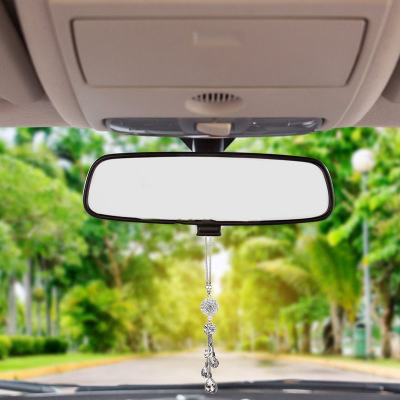 🚗 تعليقة مرآة سيارة مزخرفة للديكور الداخلي وتركيب سهل - Image 3