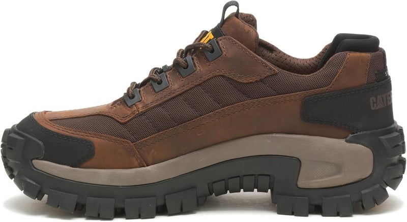 CATERPILLAR CAT Men’s Invader ST Safety Shoe – Steel Toe, Slip‑Resistant, EVA Comfort Midsole, Durable Pull‑Up Leather – Dark Brown - Image 3