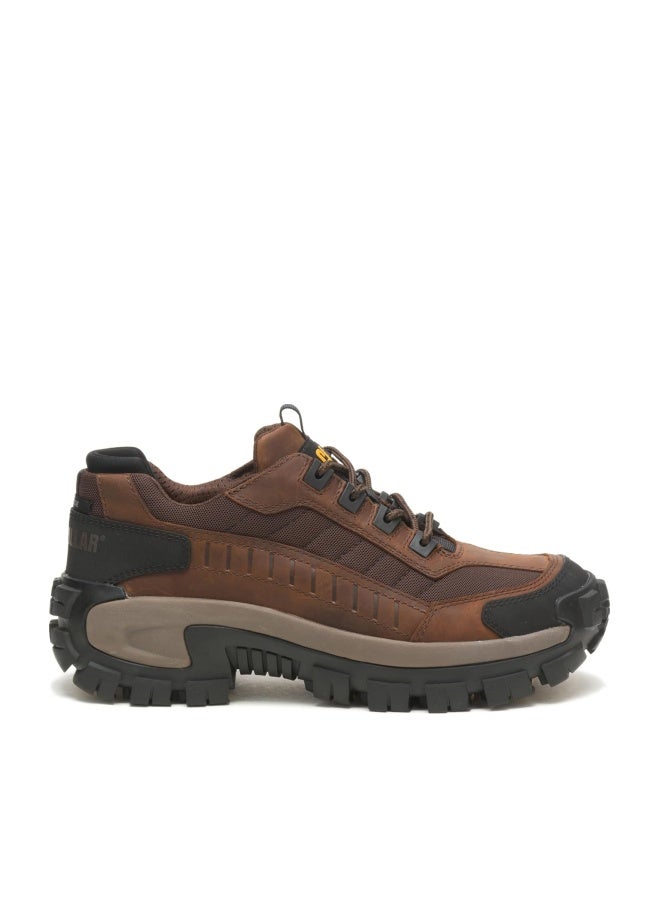 CATERPILLAR CAT Men’s Invader ST Safety Shoe – Steel Toe, Slip‑Resistant, EVA Comfort Midsole, Durable Pull‑Up Leather – Dark Brown - Image 1