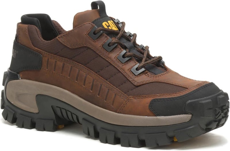 CATERPILLAR CAT Men’s Invader ST Safety Shoe – Steel Toe, Slip‑Resistant, EVA Comfort Midsole, Durable Pull‑Up Leather – Dark Brown - Image 5