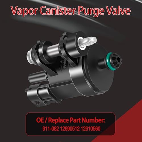 STZJAYE 911082 12690512 Vapor Canister Purge Valve Compatible with GMC for Acadia for Terrain for Chevy for Impala for Traverse for Cadillac for SRX for Buick - Image 3
