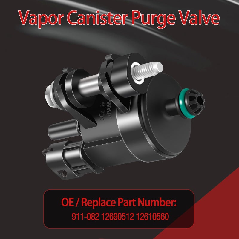 STZJAYE 911082 12690512 Vapor Canister Purge Valve Compatible with GMC for Acadia for Terrain for Chevy for Impala for Traverse for Cadillac for SRX for Buick - Image 4