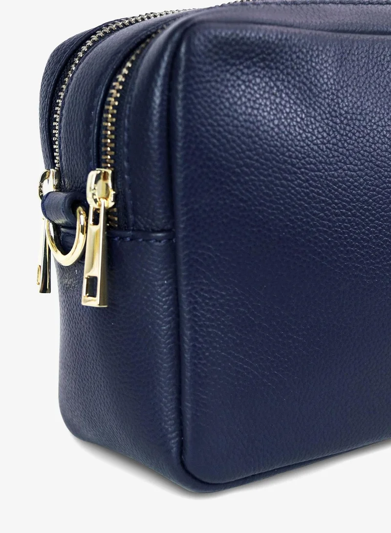 Serla  Allegra Double Zip Crossbody Bag for Women | Best Price UAE