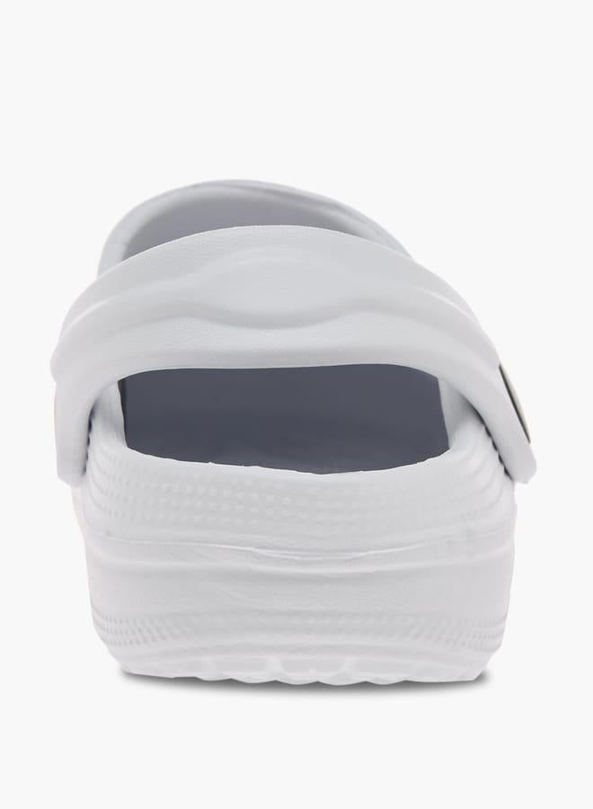 Flora Bella By Shoexpress Girls Embossed Clogs with Backstrap - Image 5