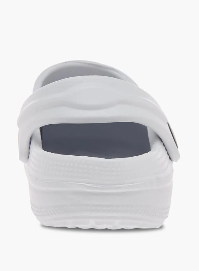 Flora Bella By Shoexpress Girls Embossed Clogs with Backstrap