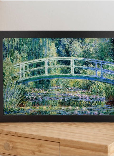 CLAUDE MONET - Water Lilies And Japanese Bridge (Hi Res Giclée Art Print of Classic Impressionist Painting) A4 A3 A2, also available Framed