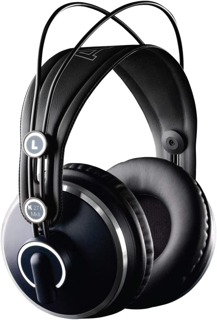 AKG Pro Audio K271 MKII Over-Ear, Closed-Back, Professional Studio Headphones, Black (2470X00190) - Image 1