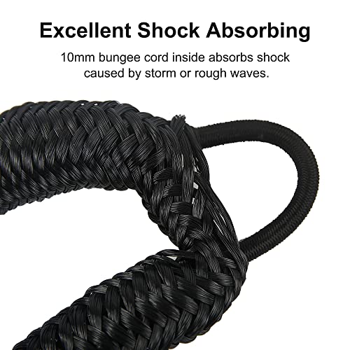 Jranter Bungee Dock Line Mooring Rope for Boat 3.5 ft 2 Pack - Image 4