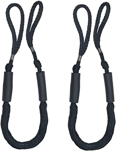 Jranter Bungee Dock Line Mooring Rope for Boat 3.5 ft 2 Pack - Image 1