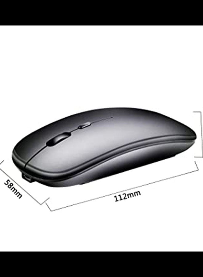 ماوس لاسلكي قابل لإعادة الشحن 600.0 mAh رمادي - Image 4