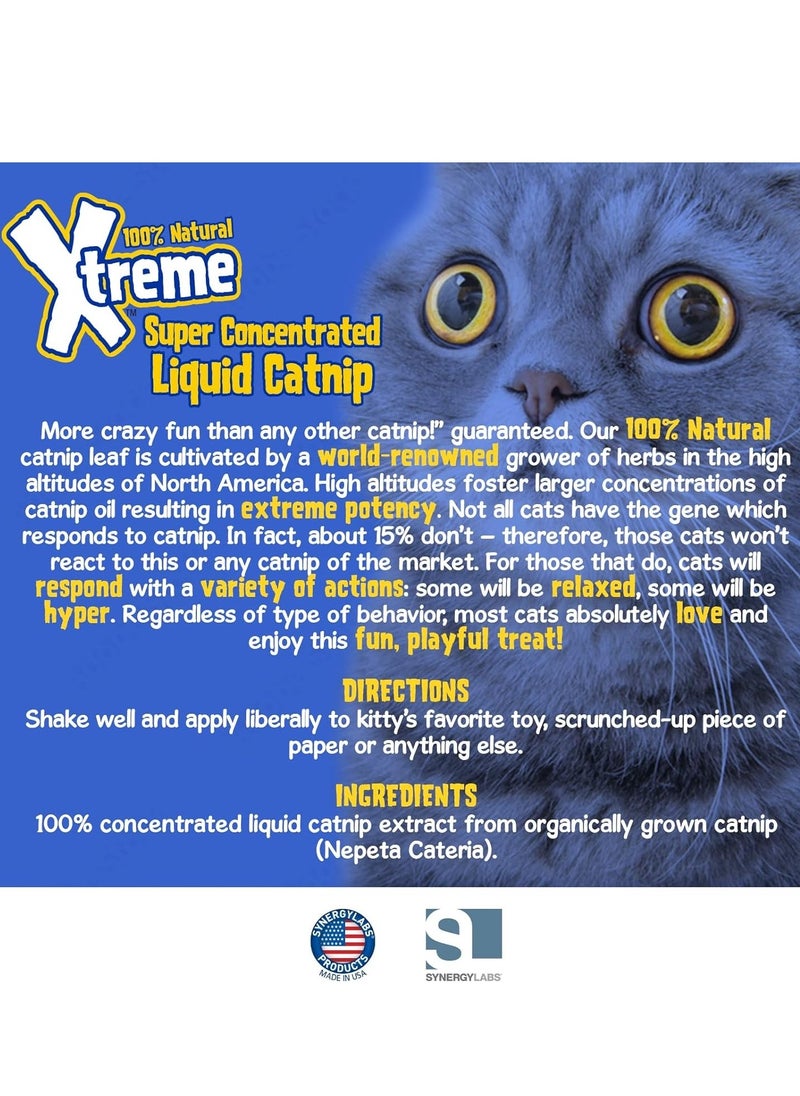 SynergyLabs SynergyLabs Xtreme Super Concentrated Liquid Catnip Spray; 4 fl. oz. by SynergyLabs  - Image 3