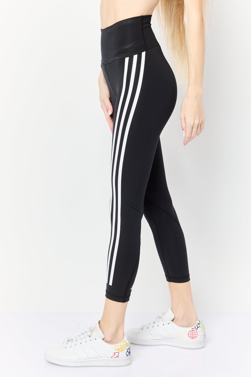 Adidas  leggings تدريب ضيقة للنساء 7/8، سوداء - Image 2
