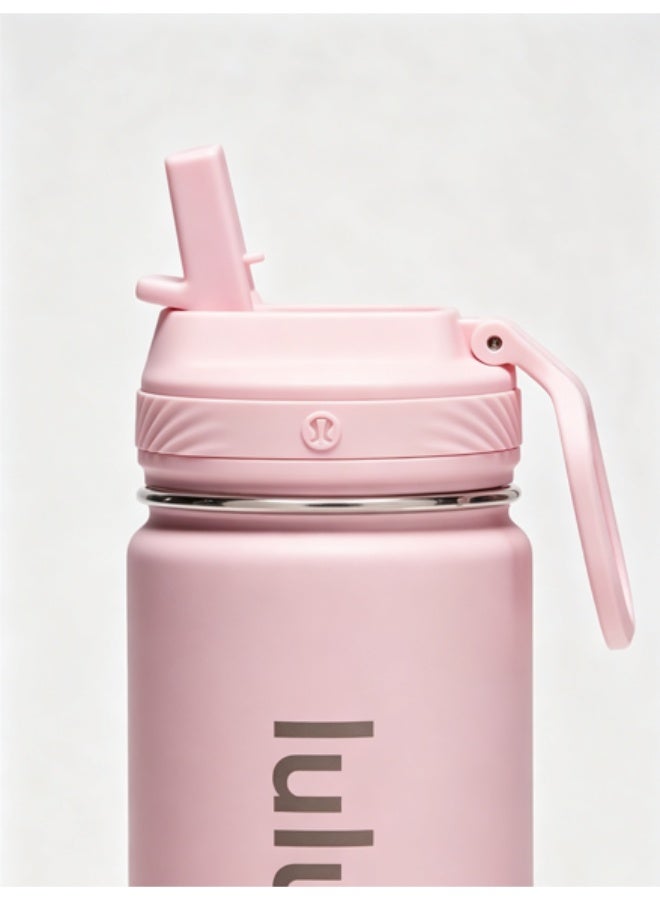 Lululemon Back to Life Sports Water Bottle with Straw - Image 2