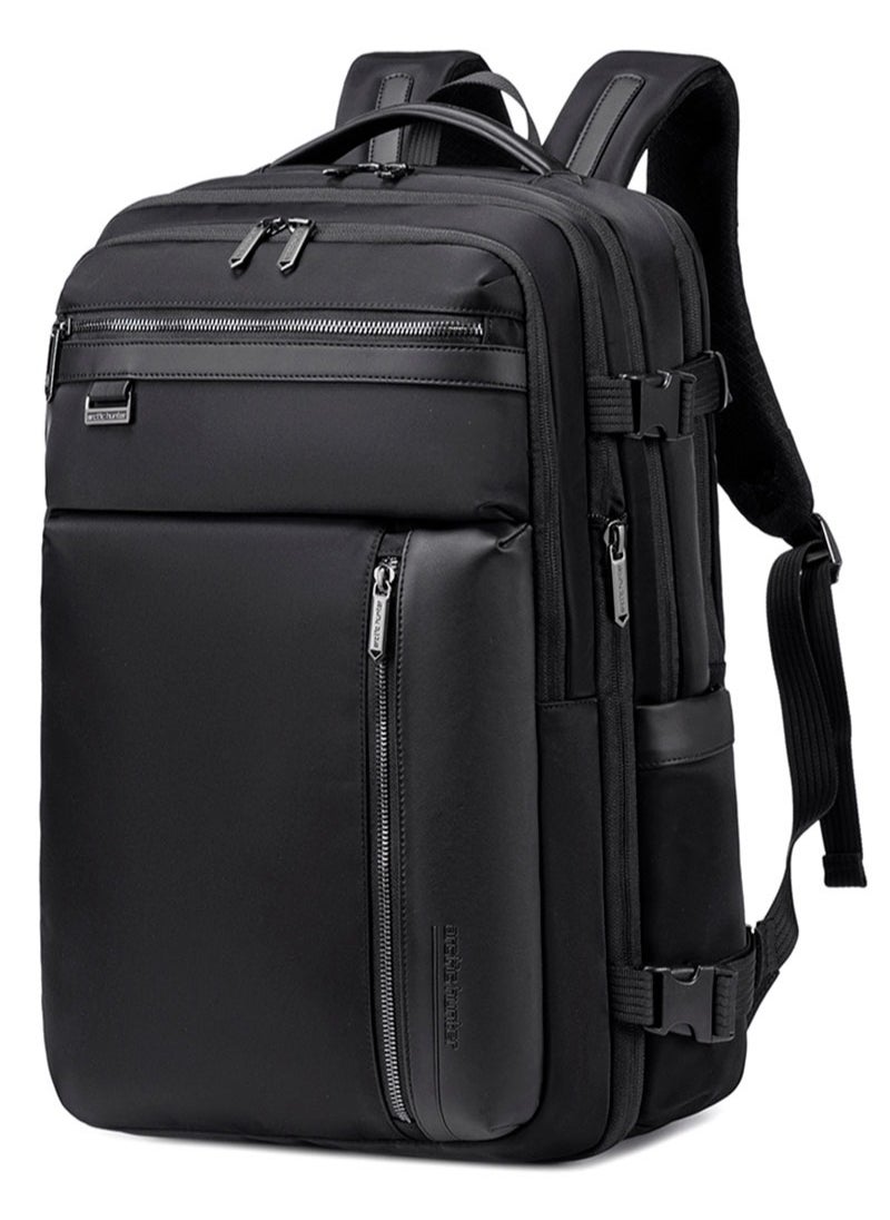 ARCTIC HUNTER Extra Large Business Travel Laptop Backpack, Expandable School Laptop Bag Office Back Bag with Laptop and Tablet Compartment for Men, Black  - Image 1
