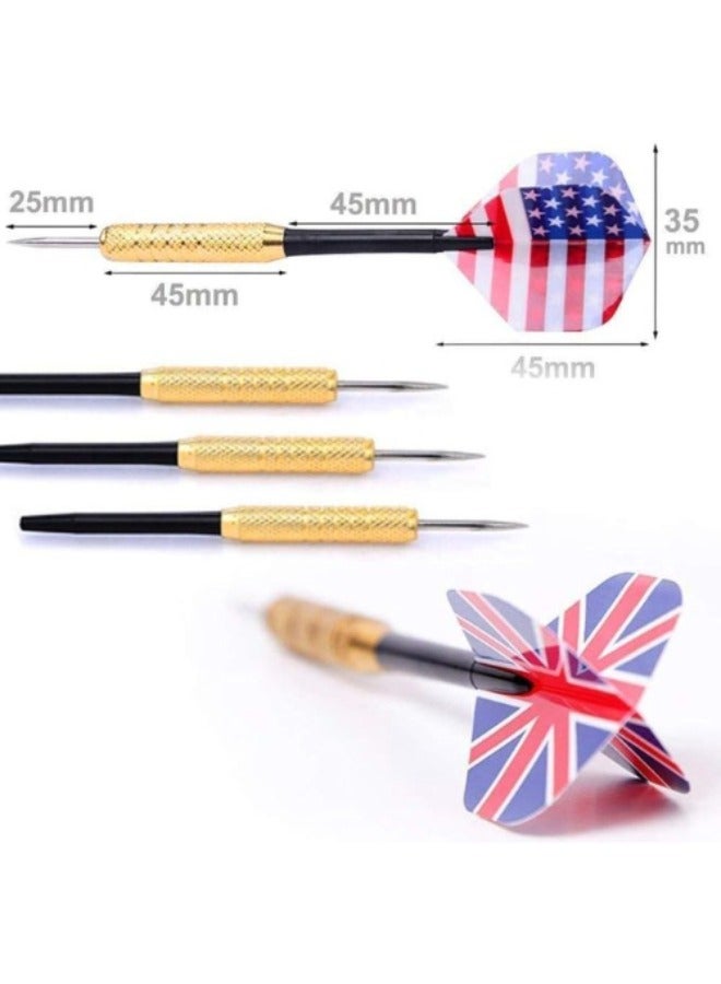 Generic American Flag Professional Deluxe Steel Darts Set of 3, Metal Darts Set - Image 4