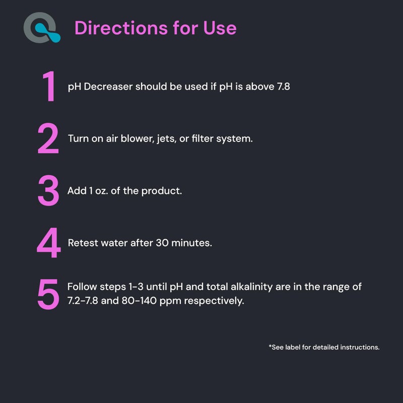 MAV AquaDoc AquaDoc Hot Tub pH Decreaser - 32oz - Spa pH Down for Water Balance - Hot Tub Chemicals Made in USA - Image 4