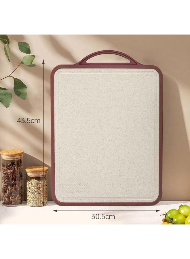 Beauenty Stainless Steel Cutting Boards Large 16×11” Chopping Board Kitchen Food Cutting Mats Chopping Block Cutting Board Non-slip Double Side for Kitchen Home Meat Fruit Vegetable Fish - Image 3