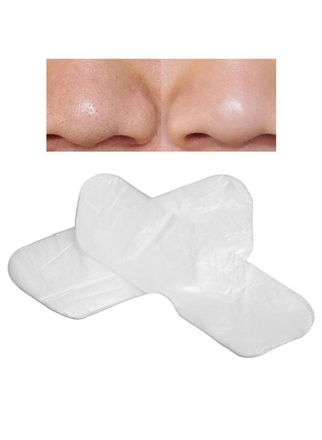 Betued 100Pcs Disposable Nose Strips Breathable Skin Care Nose Strips Moisturizing Nourishing Nose Paper Nasal Strips Nose Patches Soften Keratin Lock In - Image 2
