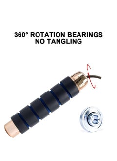 QSHOP ®️ Premium Quality Tangle Free Jump Rope for Men Women Kids Adjustable Fitness Exercise with Non-Slip Foam Handles  - Image 5