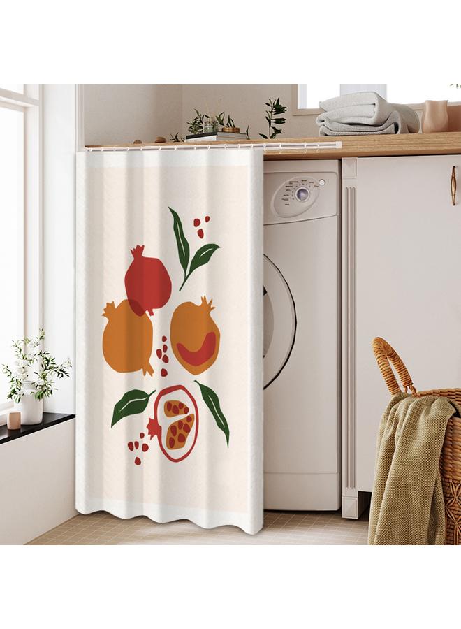 Bluejw Ins Shelter Curtain Velcro Dust-proof Self-adhesive Kitchen Cabinet Shelter Curtain Mirror Ugly-covering Curtain Cabinet Curtain Punch-free Half Door Curtain - Image 1