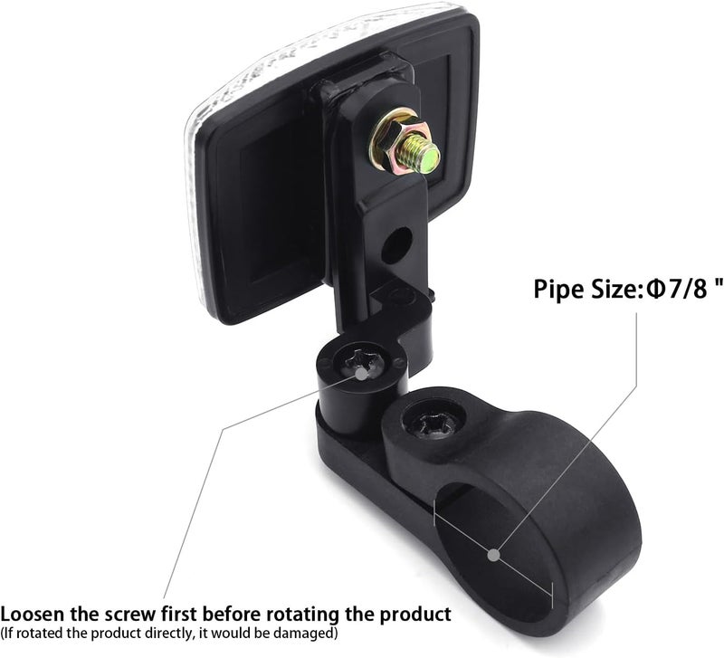 Demy Bicycle Handlebar Reflector,Front Bike Reflector - Image 3