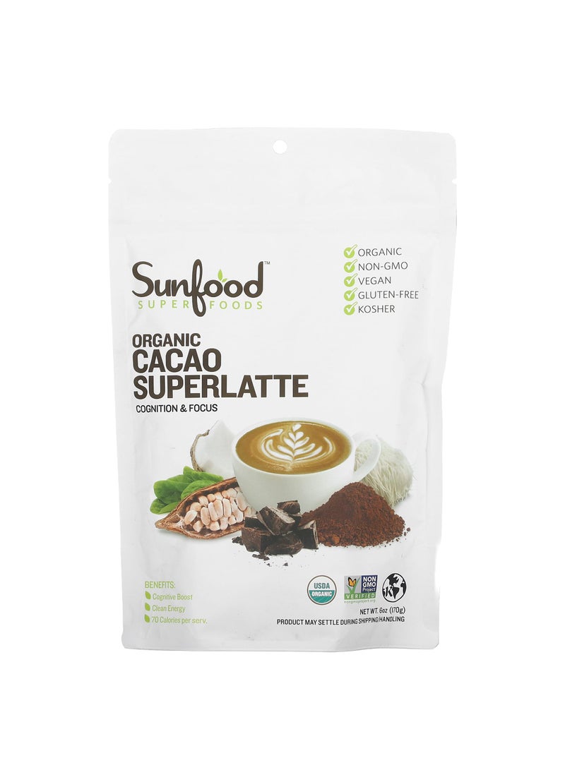 Organic Cacao Superlatte, 6 oz (170 g)