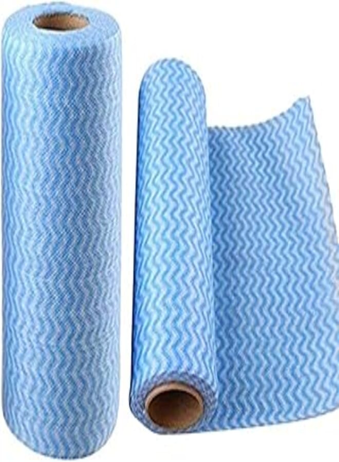 Multi-use Oil Absorbent Kitchen Roll - White and Green