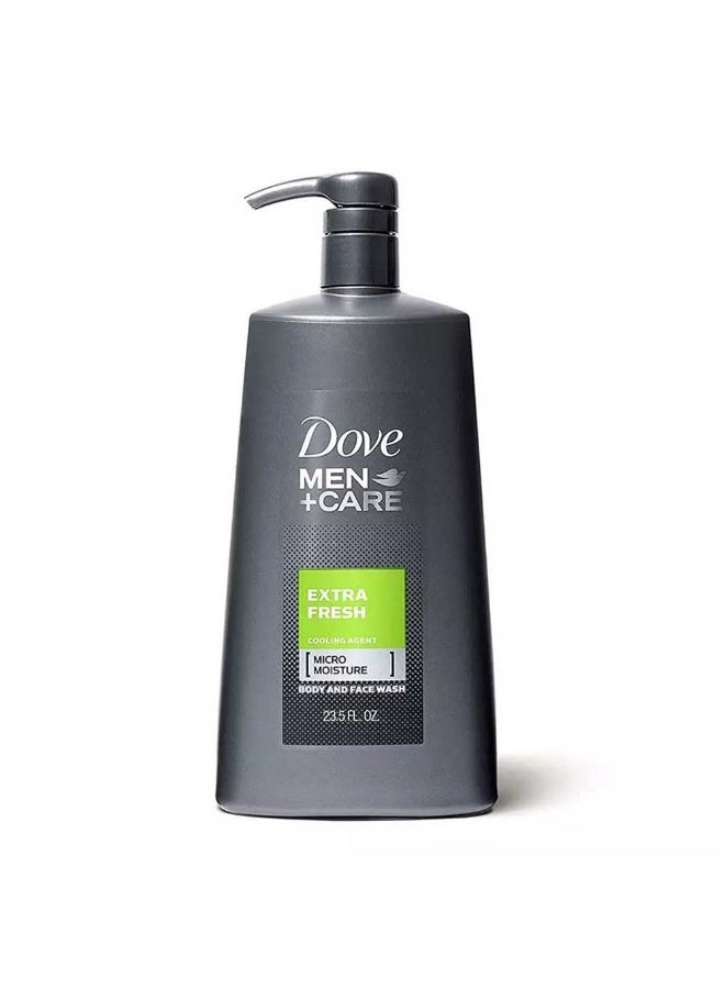 دوف غسول الجسم والوجه من مين+ كير إكسترا فريش 650 مل