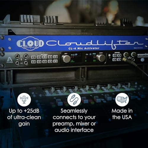 Cloud Microphones - Cloudlifter CL-4 Mic Activator - Ultra-Clean Microphone Preamp Gain - USA Made - Image 4