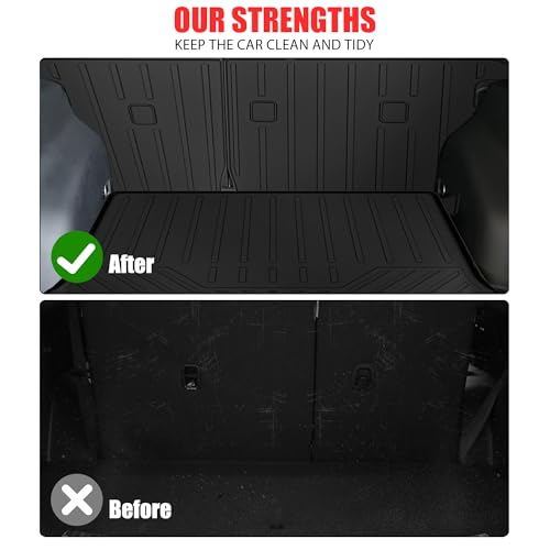 XEEQQMO Floor Mats for 2025 2026 Nissan Kicks S/SV for Trunk Mat with Backrest Mat All Weather Mat TPE Rubber Floor Liner Set Cargo Liner for 2025 2026 Nissan Kicks Accessories - Image 4