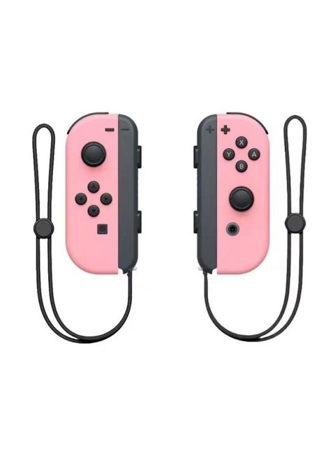 NS Switch Handle JOYCON Wireless Handle Left And Right Handle NS Bluetooth Vibration Somatosensory Game-Product Color:Classic Double Pink Model (with A Pair Of Hand Straps)