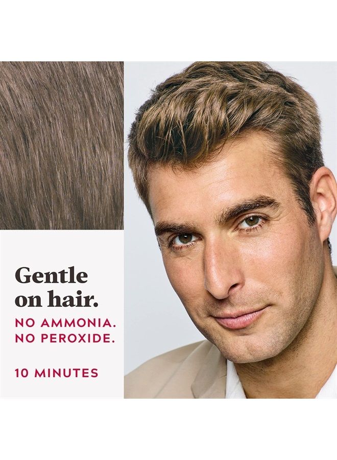 Just For Men صبغة الشعر Just For Men Easy Comb-In Color للرجال مع مشط لصبغ الشعر - بني فاتح، A-25 - Image 4