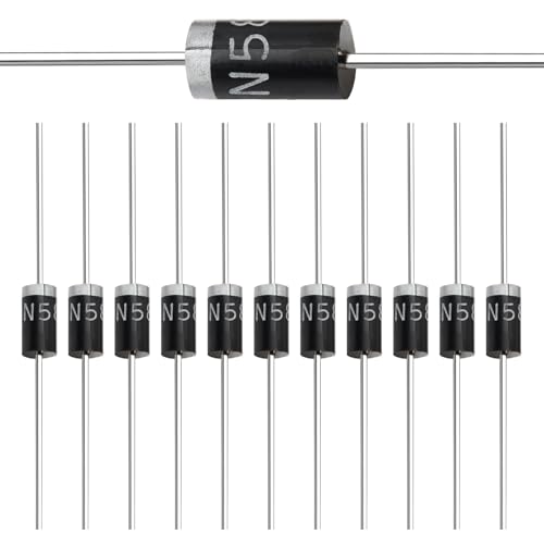 CHANZON (Pack of 100 Pieces) Chanzon 1N5817 Schottky Barrier Rectifier Diodes 1A 20V DO-41 (DO-204AL) Axial 5817 IN5817 1 Amp 20 Volt - Image 1