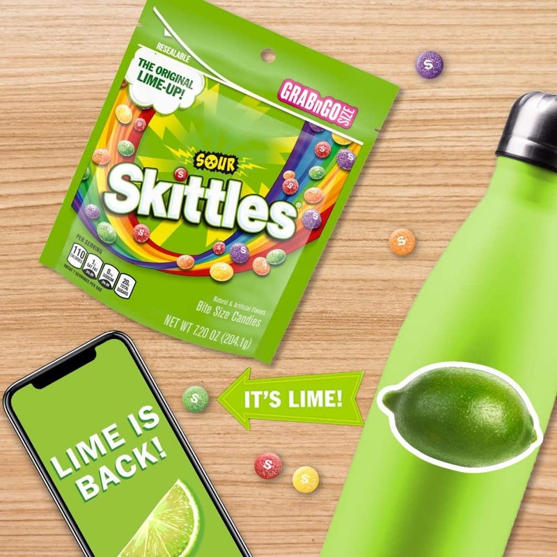 SKITTLES Sours Grab N Go, 7.2-Ounce (Pack of 1) - Image 5