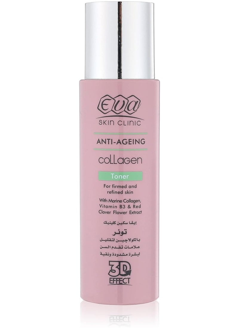 Eva Eva Skin Clinic Anti-Ageing Collagen Toner For Firmed And Refined Skin - 200 ML  - Image 1