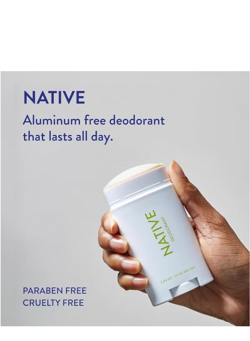 native Deodorant | Natural Deodorant for Men and Women, Aluminum Free with Baking Soda, Probiotics, Coconut Oil and Shea Butter | Eucalyptus & Mint - Image 4
