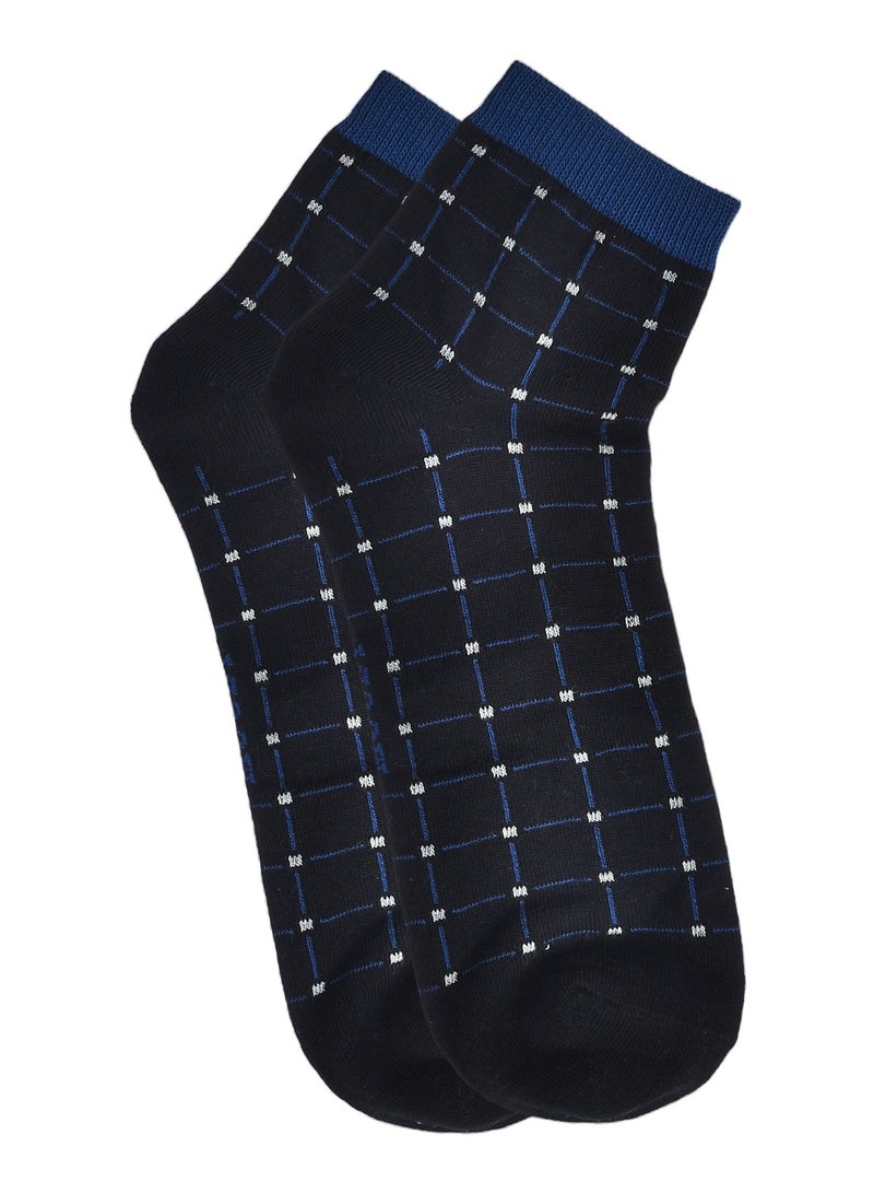 MOODY SOCKS Moody's Men Quarter Length Socks MM-6302-P3 Breathable Cotton Calf Socks (Pack of 3, Mixed Colors)40-45 (EU). - Image 4