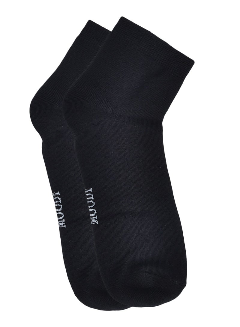 MOODY SOCKS Moody's Men Quarter Length Socks MM-6302-P3 Breathable Cotton Calf Socks (Pack of 3, Mixed Colors)40-45 (EU). - Image 3