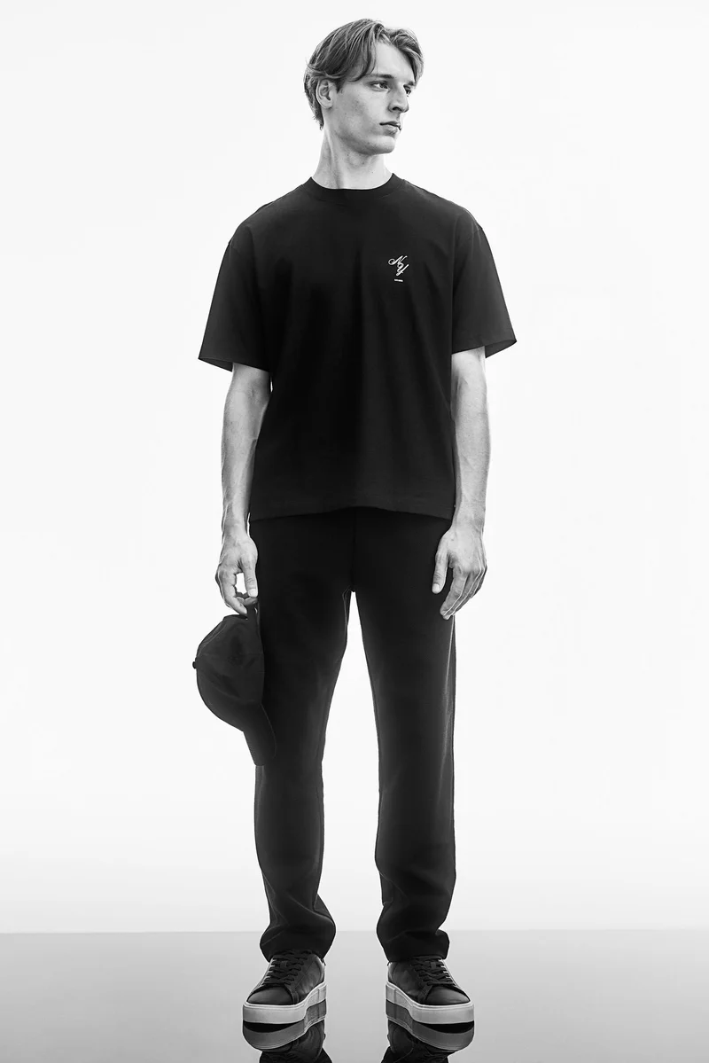 H&M Loose Fit Printed T-shirt