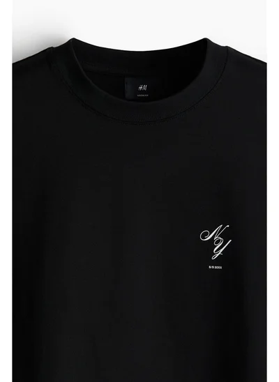 H&M Loose Fit Printed T-shirt