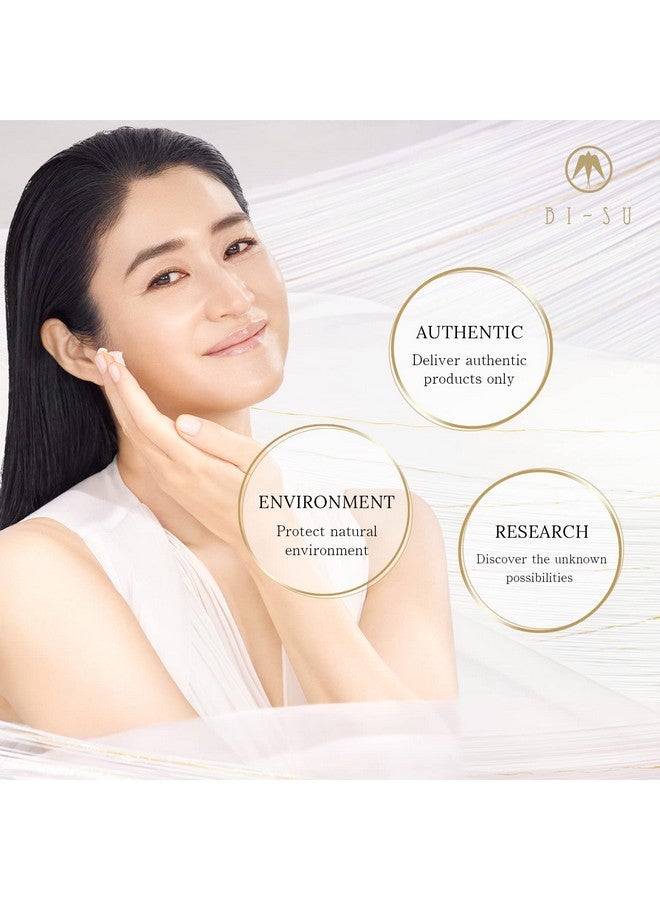 BI-SU Milk Moisturizing Lotion With Natural Swiftlet Nests Extract Ceramide Squalane Collagen Antiaging Lightweight Japanese Skincare Improves Dark Spots Dryness Texture 1.69 Fl.Oz 50Ml - Image 4